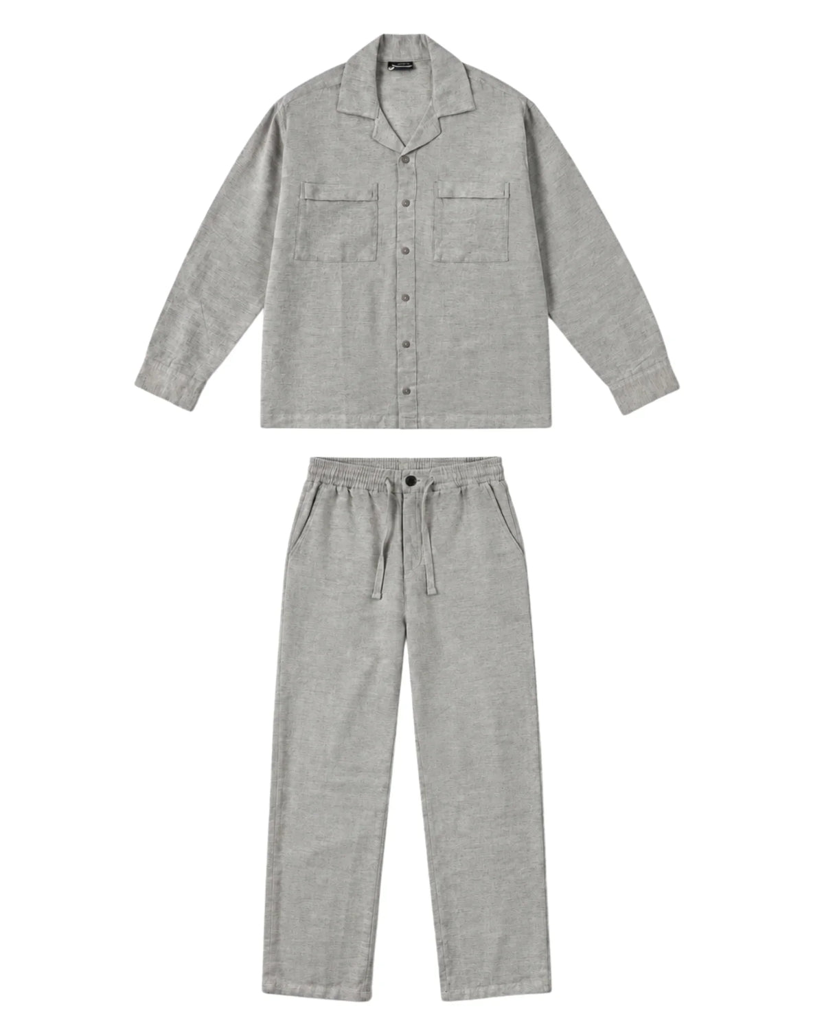 Sema loose linen double pocket set